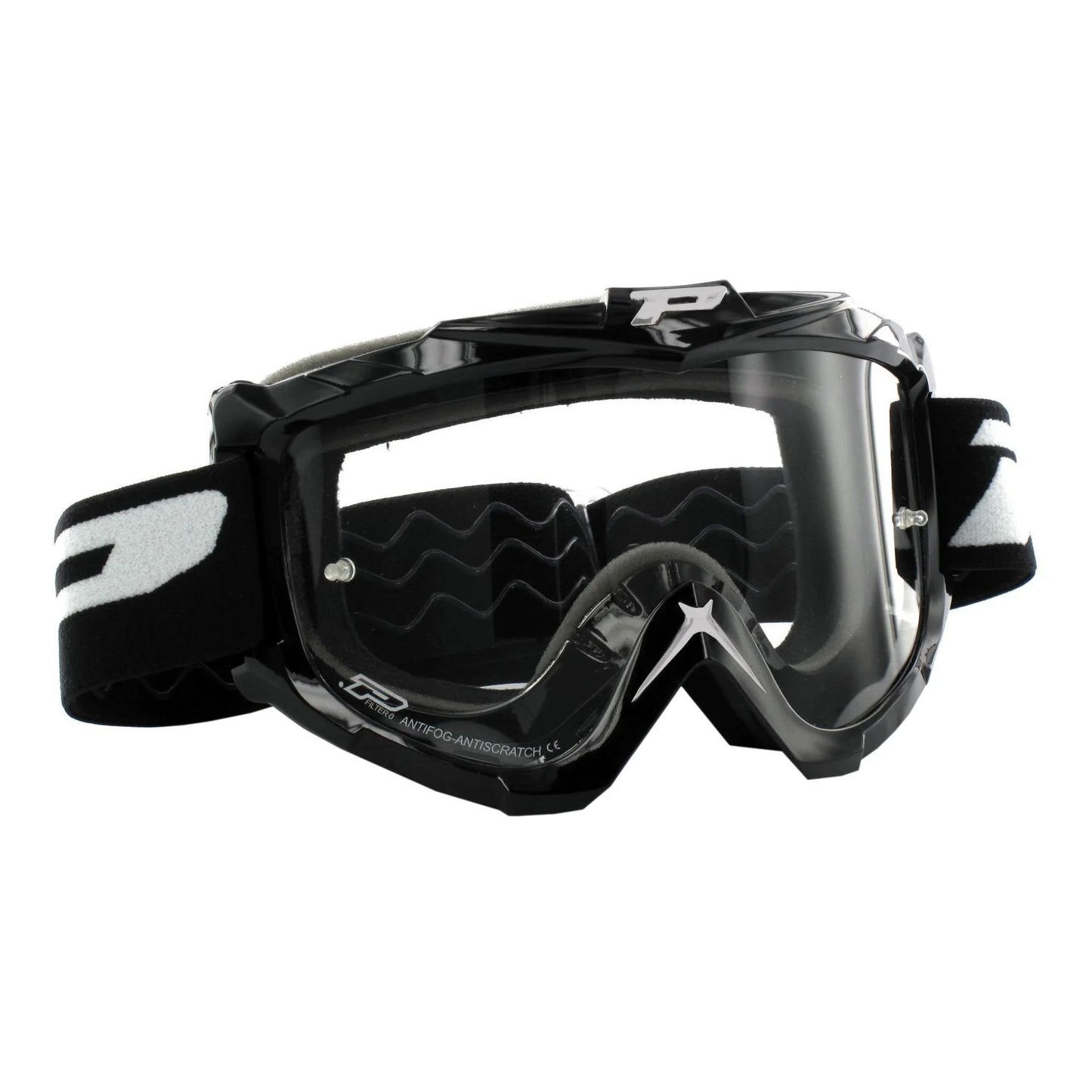 Lunette cross ProGrip 3301 Noir anti buée/rayure Homologue CE